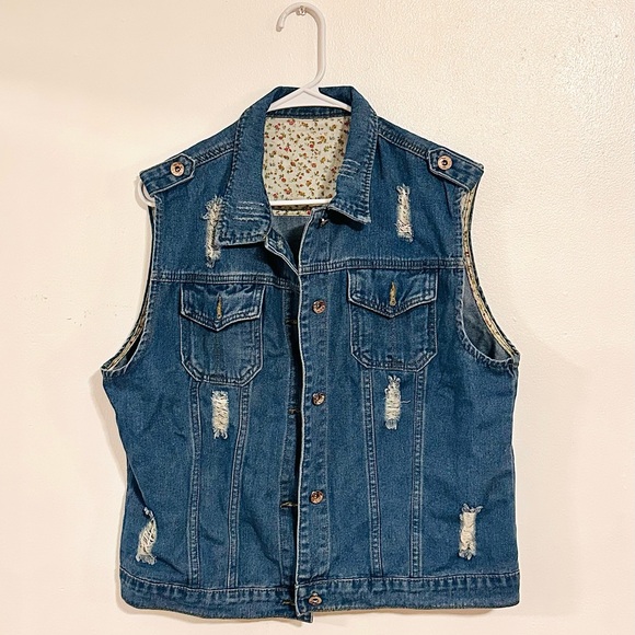 Jackets & Blazers - Denim Vest